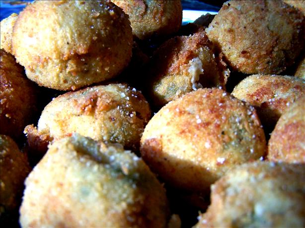 Potato, Arugula (Rocket) or Spinach Croquettes. Photo by Rita~