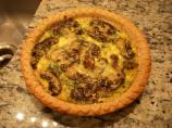 Spinach Mushroom Cheesy Quiche
