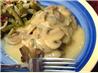 Lemon Pepper-Tarragon Chicken With Sour Cream, Mushroom and Wine