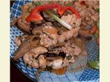 Ginger Chicken With Mint