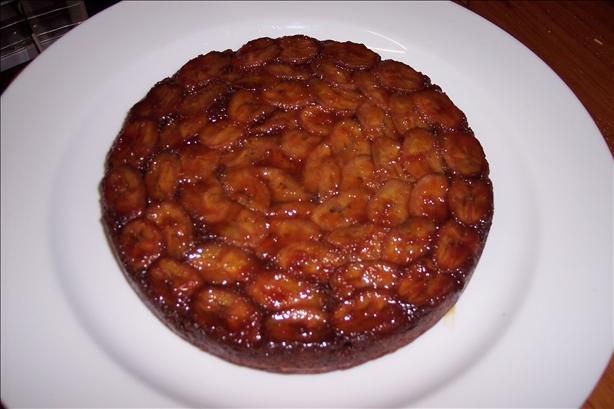 Upside-Down Caramel Banana Cake. Photo by PieInTheSky