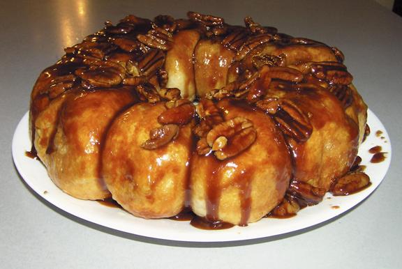 Easy Overnight Caramel Rolls. Photo by Grease