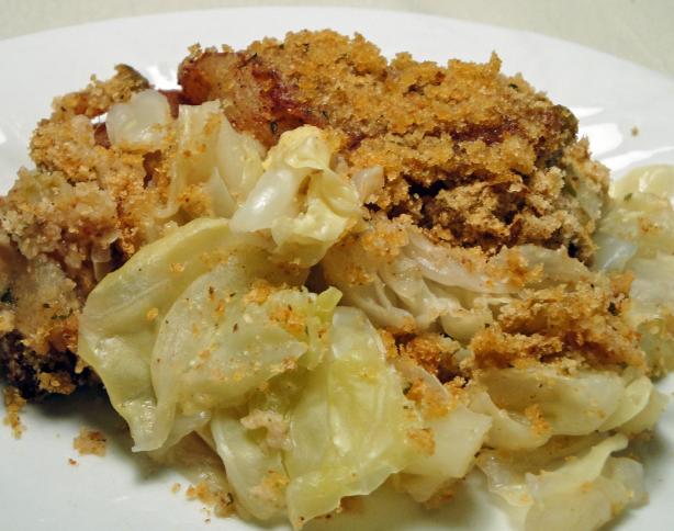 Cabbage Apple Cinnamon Casserole (Vegetarian Too!). Photo by Debbwl