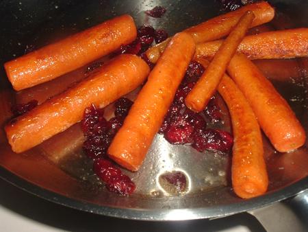Cranberry Maple Carrots. Photo by Bergy