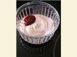 Raspberry Tofu Pudding. Photo by Houmous Monster