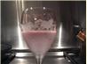 Raspberry Tofu Pudding