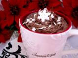 Peppermint Hot Chocolate With Whipped Cream