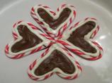 Peppermint Bark Hearts. Photo by Daymented
