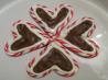 Peppermint Bark Hearts. Recipe by Mom2Rose
