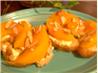 Croissant With Peaches and Honey. Recipe by Ppaperdoll
