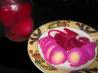 Tickled Pink Pickled Eggs or Pretty in Pink Pickled Eggs. Recipe by Piper Lee