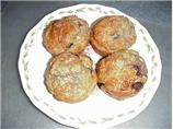 Magickal Banana Apple Raisin Oatmeal Bran Muffins