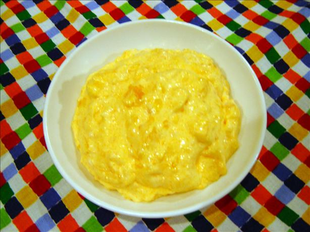 Orange Cottage Cheese Salad. Photo by Chris from Kansas