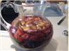 Punch Bowl Sangria With Fruit Juice Cubes. Recipe by Kathy228