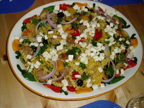 Greek Death by Garlic Pasta. Photo by Mike B.