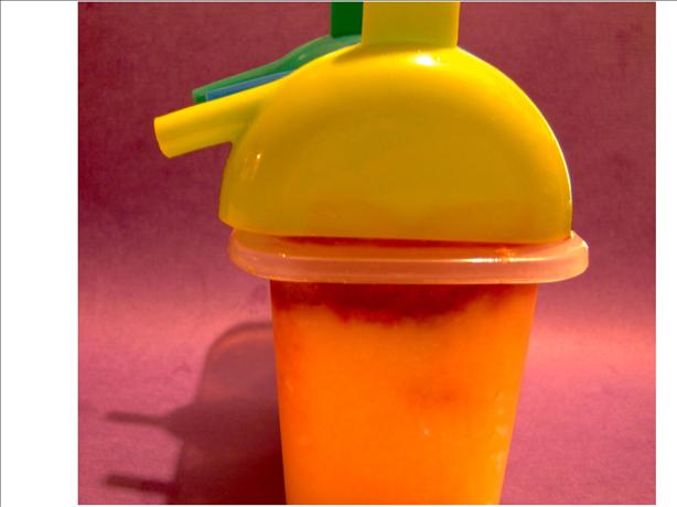 Frozen Peach Cranberry Yogurt Pops (Kid Friendly). Photo by Sharon123
