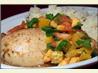 Island Mojito Chicken and Rice With Salsa Tropicale