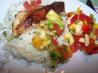 Island Mojito Chicken and Rice With Salsa Tropicale