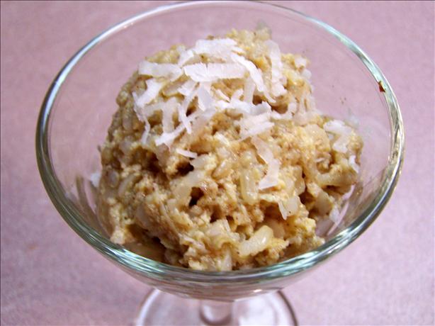 Mango Colada Rice Pudding. Photo by Rita~
