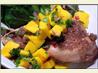Spiced Rum-Sugar Chicken With Mango Mojito Salsa
