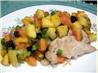 Rum Marinated Chicken With Tropical Salsa. Recipe by *Parsley*