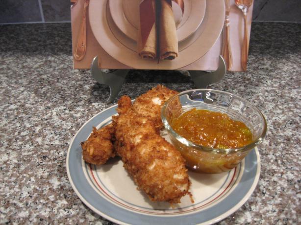 Coconut Chicken Fingers With 30 Minute Mango Chutney. Photo by Papa D