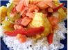 Chicken, Peppers & Rice Caribbean Style. Recipe by Bergy