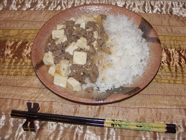 Mapo Dofu: Spicy Tofu With Meat Sauce (Szechwan Style). Photo by Tumerica