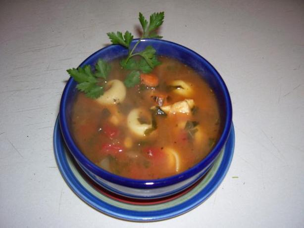 Tortellini Soup. Photo by Anjelphyre
