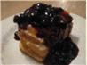 Lemon Stacks With Blueberry Sauce. Recipe by Cricket *