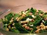 Wilted Spinach Salad With Nuts and Cheese. Recipe by Skippy [BW]