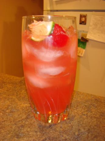 Bottoms up Cherry Limeade. Photo by Barenaked Chef