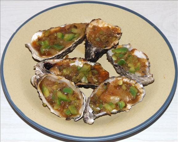 Sweet and Sour Oysters. Photo by Peter J