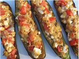 Stuffed Zucchini Just Like Martha. Photo by riffraff