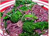Red-Wine Spaghetti With Broccoli Rabe