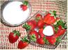 Amaretto Sour Cream Strawberries