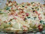 Florentine Stuffed Shells Carbonara