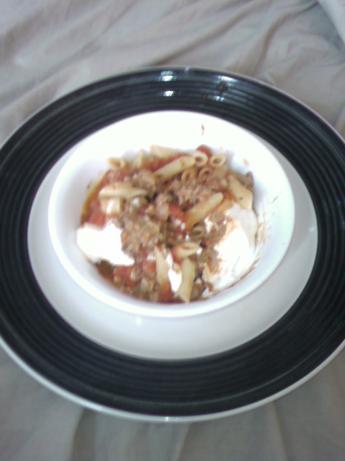 Low-Fat Skillet "lasagna". Photo by DrGaellon