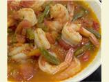 Mexican Shrimp in Green Bean Sauce