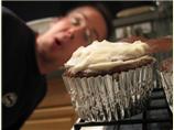Devil's Food Cupcakes W. Cream Cheese Frosting (Low Cal/Fat