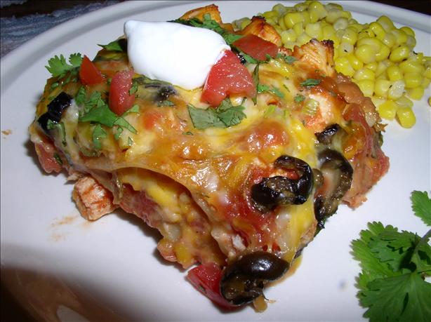 Taco Fiesta Chicken Lasagna. Photo by Bayhill