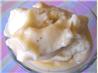 Banana Orange Frozen Sorbet. Recipe by Kittencalskitchen