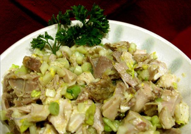 Gobbling Good  Turkey Salad (Leftovers). Photo by Derf