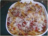 Pasta, Sausage, Cheese Supreme. Photo by J Bowen