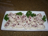Cranberry Feta Pinwheels. Photo by Bobbie