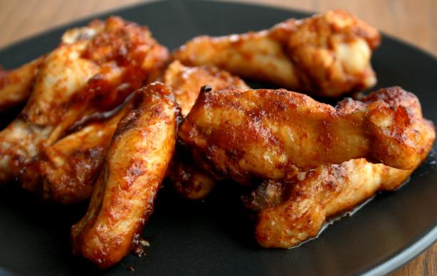 Apple BBQ Sauce Chicken Wings. Photo by Cookin-jo