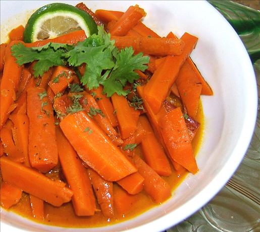 Farm Carrots With Cumin, Caraway & Lime. Photo by Kathy228