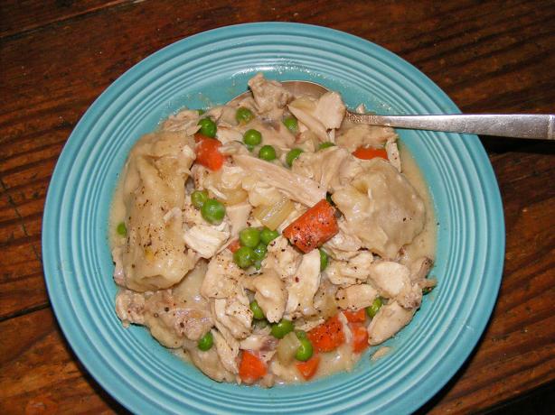 Chicken and Dumplings, Southern Style. Photo by fish2123