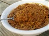 Barbecue Baked Lentils