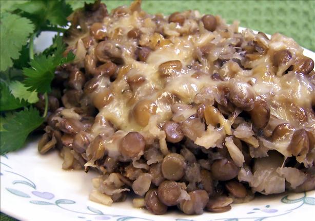 Herbed Lentil Casserole. Photo by PaulaG